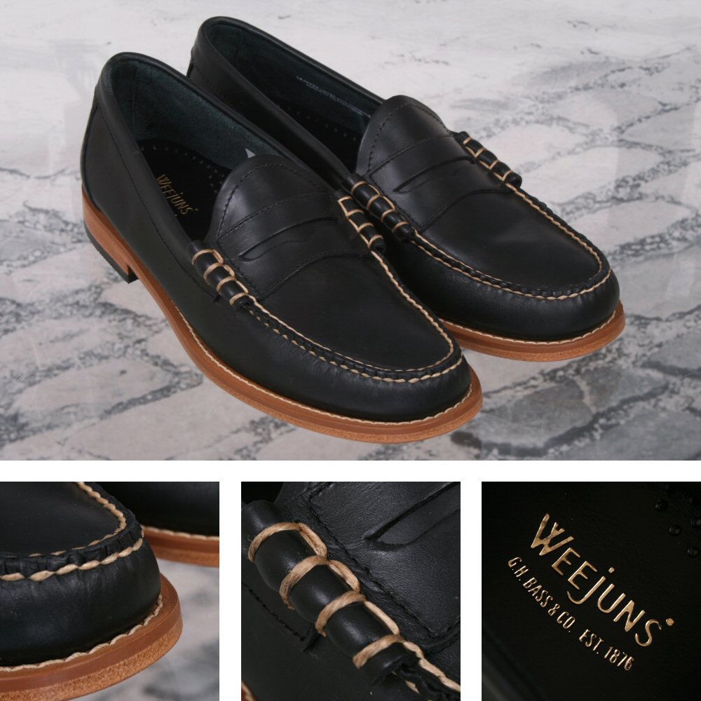 navy weejuns